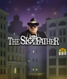 Immerse yourself in the underworld realm of The Slotfather game by Betsoft, highlighting a commanding mafia boss standing against a mysterious cityscape. This image conveys the dramatic atmosphere of the mafia underworld, with the boss clad in a traditional black suit and fedora. Perfect for fans of crime-themed slots, offering a gripping gaming experience. 